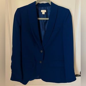 *SOLD* J.Crew Dark Royal Blue Blazer - Size 2